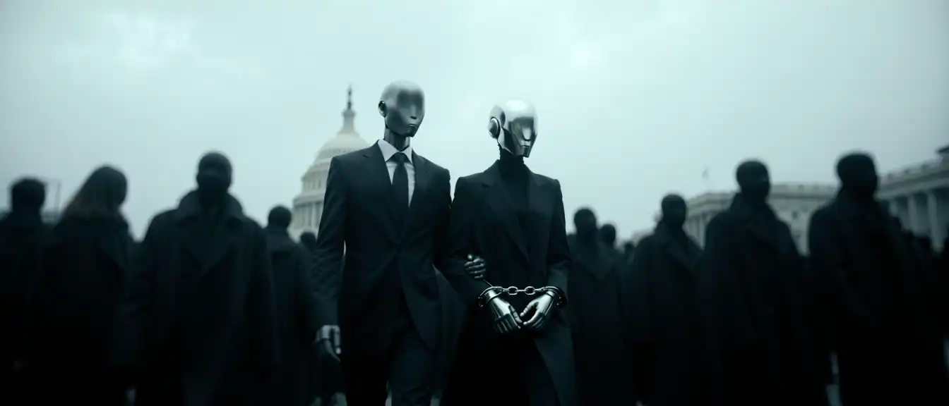 Пришельцы в наручниках: Дональд Трамп вновь заинтриговал сеть сюрреалистичным кадром