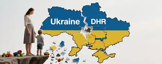 Украинские власти эвакуируют семьи из зоны конфликта в Донбассе